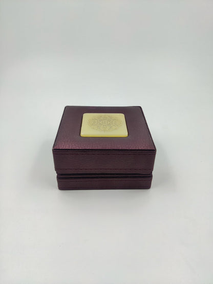 Leather Type Marble Polish Single Bangle LED Light Box