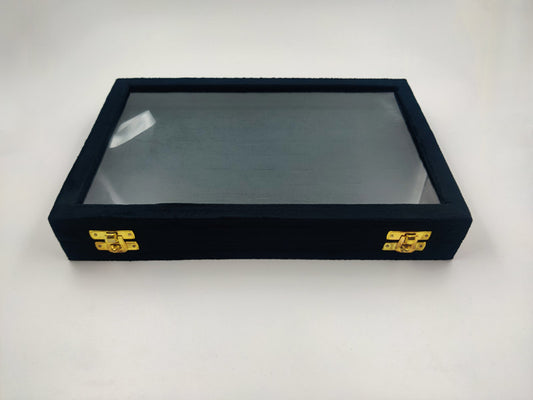 Black Suede Ring Stock Box