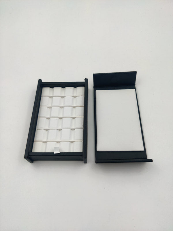 18 Block White Stone Box