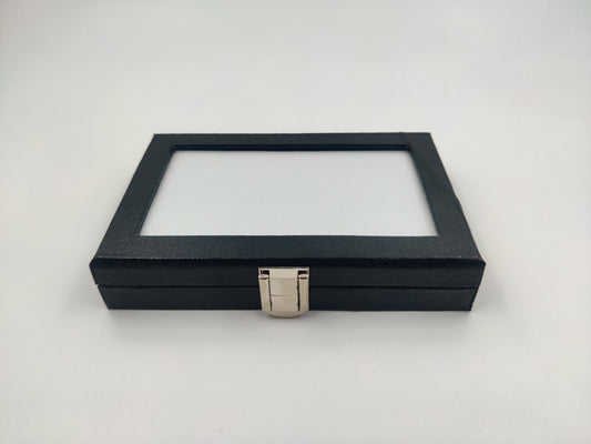 Gemstone Glass Display Storage Box | 6 x 4 inches