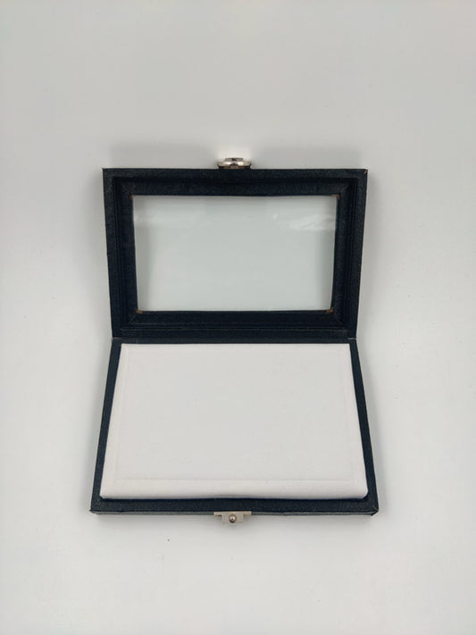 Gemstone Glass Display Storage Box | 6 x 4 inches