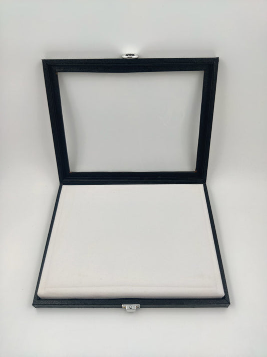 Gemstone Glass Display Storage Box | 9 x 6 inches