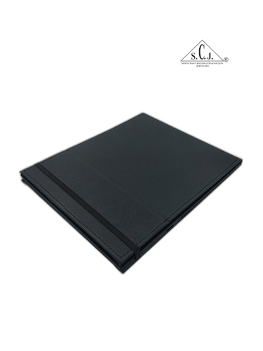 Portable Proffessional Make up Book Mirror With Sturdy Balck Rexine Frame