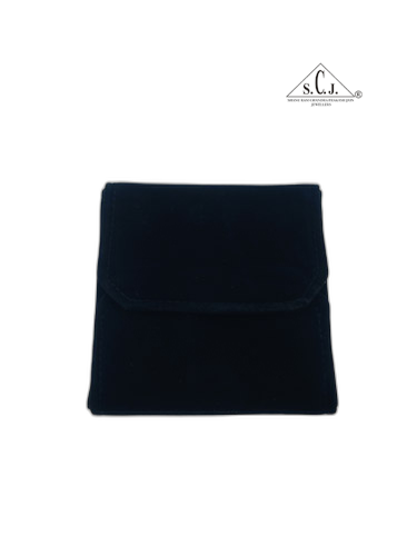 Black Velvet Small Necklace Set Folder