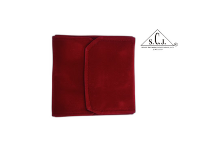Red Velvet Small Necklace Set Folder
