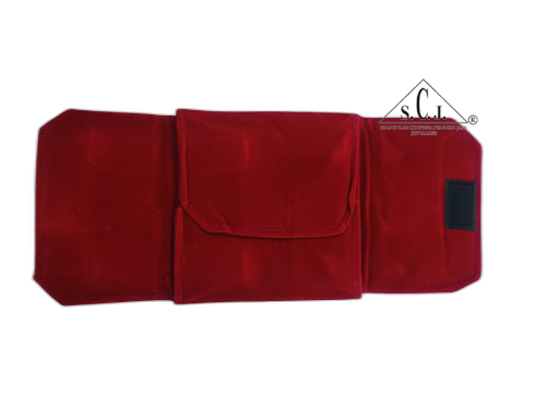 Red Velvet Small Necklace Set Folder