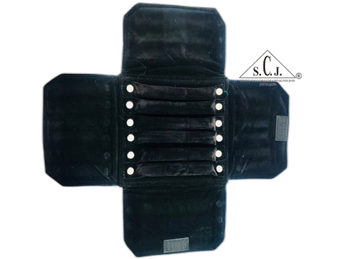 Black Velvet Rings Folder