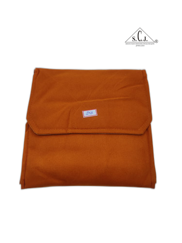 Rust Brown Rings Folder