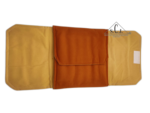 Rust Brown Rings Folder