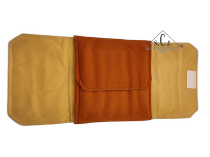 Rust Brown Rings Folder