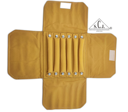 Rust Brown Rings Folder