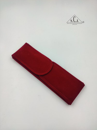 Red Velvet Chain Folder – TEZ RAFTAR