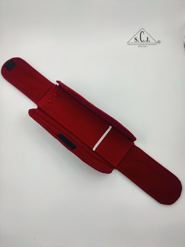 Red Velvet Chain Folder