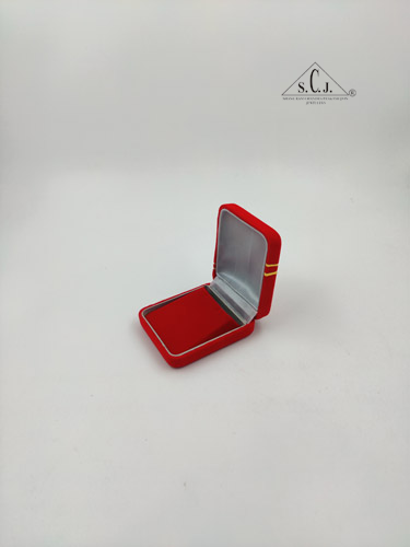 Red Velvet Rectangular Tops Box