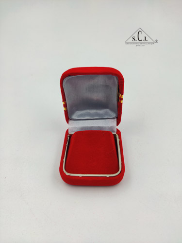 Small Fancy Red Velvet Tops Box