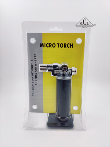 Pocket Hand Butane Gas Micro Hot Jet Flame Refillable Gold Silver Brazing Soldering Plumbing Garage Lighter Torch