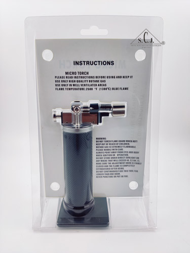 Pocket Hand Butane Gas Micro Hot Jet Flame Refillable Gold Silver Brazing Soldering Plumbing Garage Lighter Torch