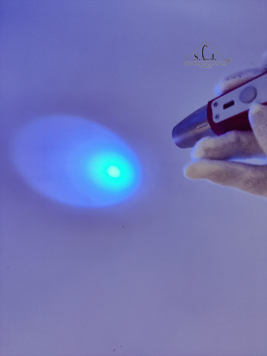 Gemstone Identification Torch with 6 LED Shades | Jade flashlight | Lithium Battery USB Rechargable Dual Head for Academic Research