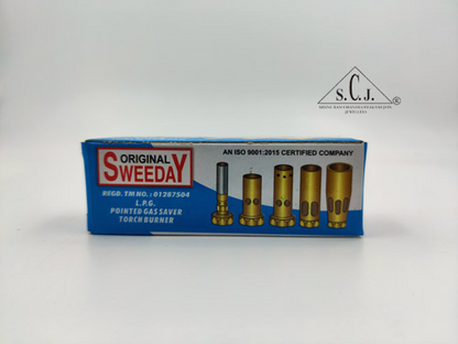 Burner (3 No. Size) For LPG Flamethrower Torches