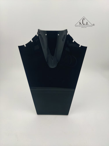 Chain, Necklace Jewelery Display Stand Jewellery Organizer, 10" Black