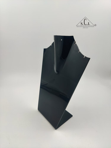 Chain, Necklace Jewellery Display Stand Jewellery Organizer, 9" Black