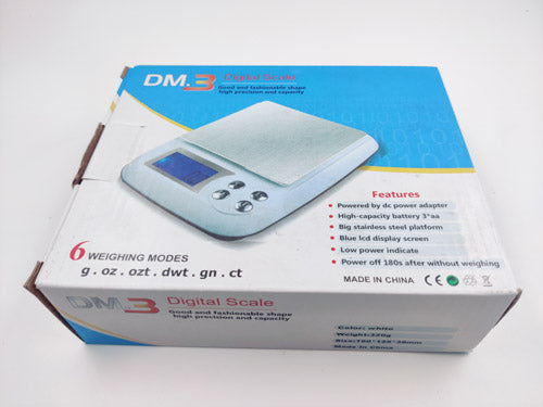 DM.3 Digital Scale | 6 Weighing Modes: g / oz / ozt / dwt / gn / ct