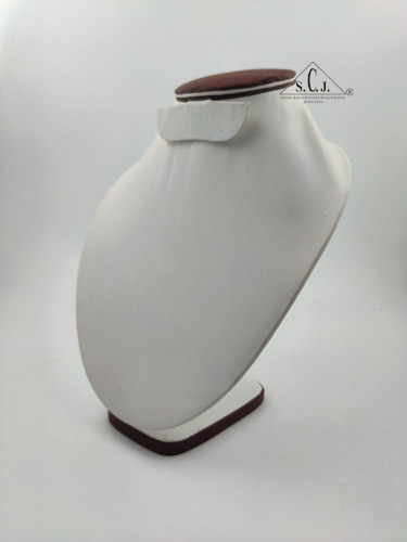 Neck form Allure Leatherette Display Stand, 10" inch