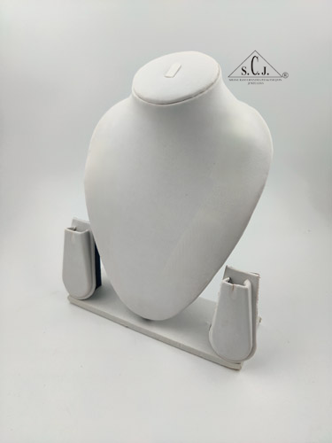 Necklace and Earring Set Allure Leatherette Display Stand