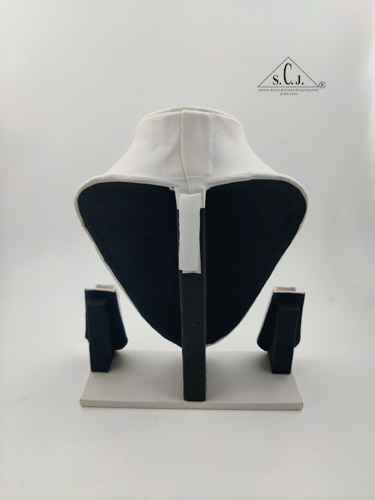 Necklace and Earring Set Allure Leatherette Display Stand