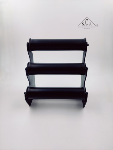 3 Roll Bangle Plastic Display Stand