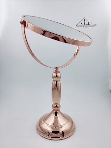 Coesmatic Rose Gold Oval with one side 3X Magnify Mirror