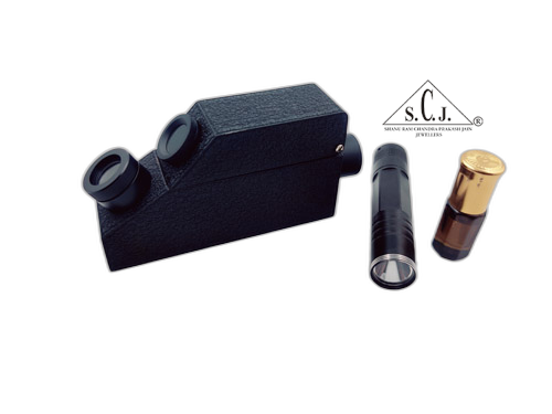 SCJ Digital Gemstone Refractometer for Measuring Refractive Index