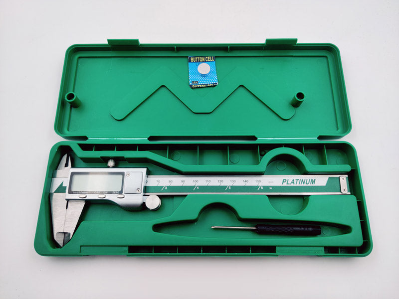 SCJ Platinum Digital Vernier Caliper 0-150mm/0-6"