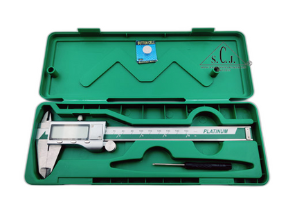SCJ Platinum Digital Vernier Caliper 0-150mm/0-6"
