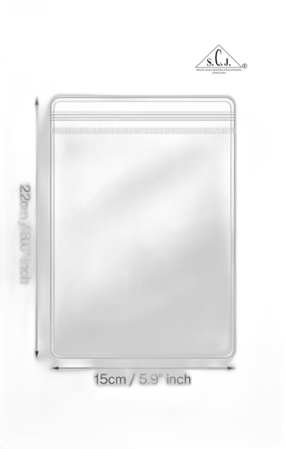 Hard Zip Lock Pouch 100 piece/pack 15*22(cm)