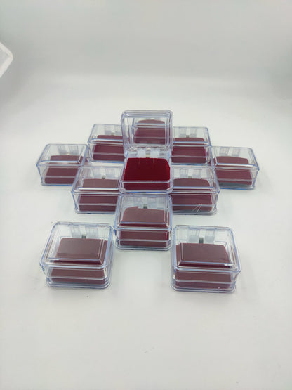 Transparent Tops Box, 36 piece/pack