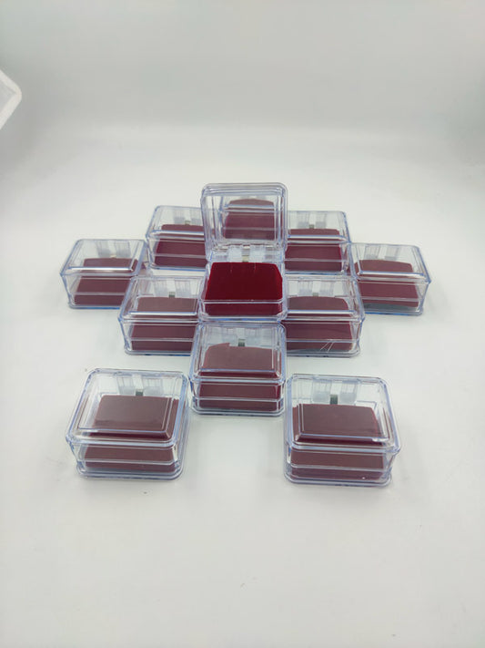 Transparent Tops Box, 12 piece/pack