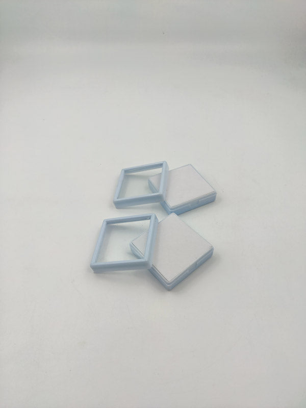 Gem Stone Box White 12 piece/pack 2*2 (inch)