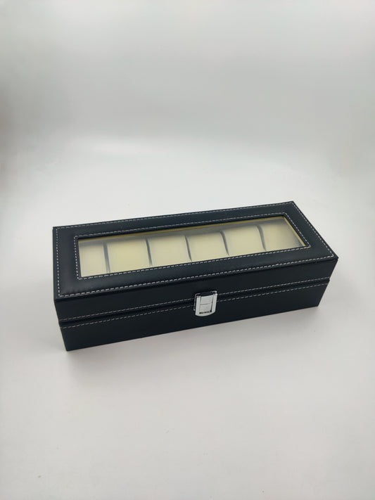 Yellow Colour Cushion Watch Box
