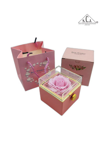 SCJ Pendant Flower Jewellery Box