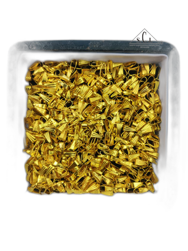 SCJ Gold Plated Pinch Bails