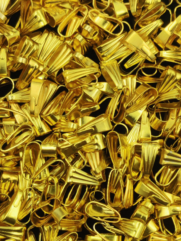 SCJ Gold Plated Pinch Bails