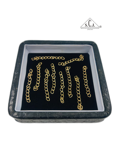 SCJ Metal Necklace/ Bracelet Extender Chain Set