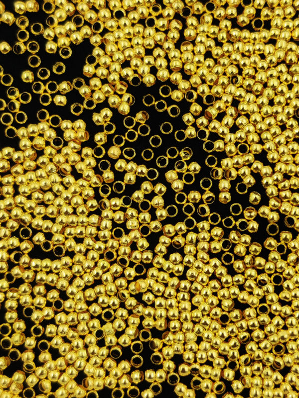 SCJ Golden Pearl Beads | 100 Gram