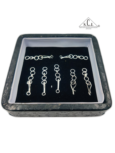 SCJ Necklace Extension Chain Silver