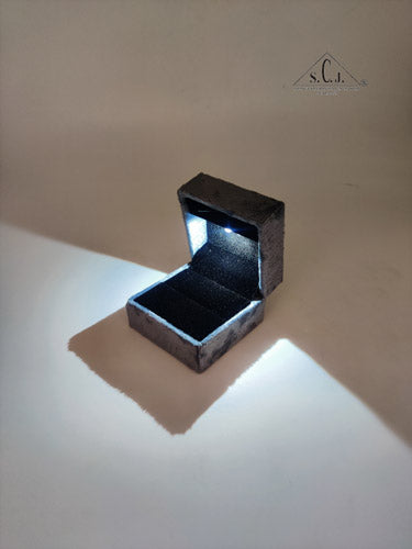 Marble Sea Ring Led Box