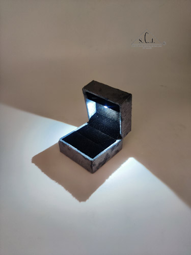 Marble Sea Ring Led Box