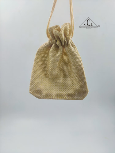 SCJ Jute Pouch – Eco-Friendly Small Jute Bags for Gift, Jewelry, Packaging (10" x 8" Inches, 50 pcs)