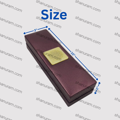 Leather Type Marble Polish Chain LED Light Box