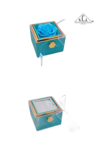 SCJ Pendant Flower Jewellery Box